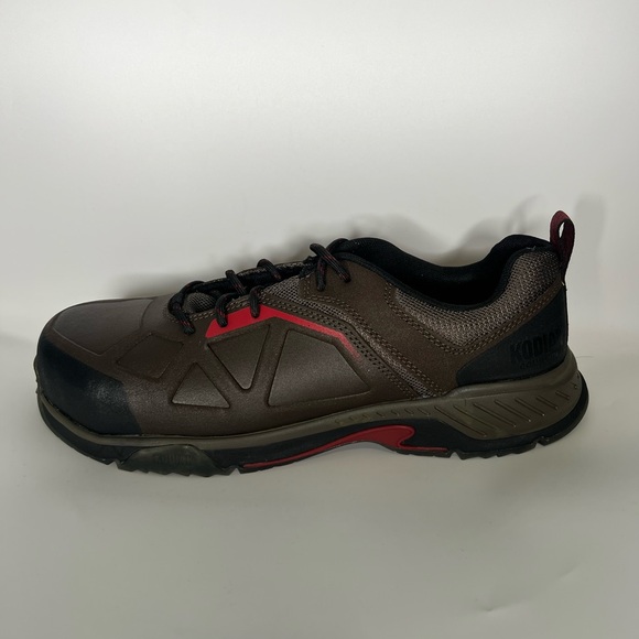 Kodiak LKT1 Composite Safety Toe Men's Brown and Red Shoes NWB 10 - Picture 5 of 11